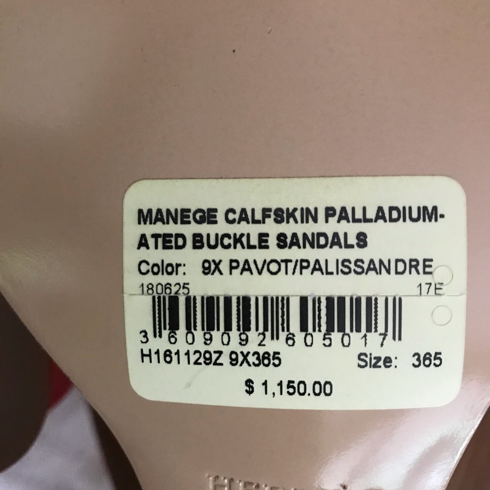 🚫sold🚫 Hermes Manege Kelly Buckle Sandals - Picture 6 of 8